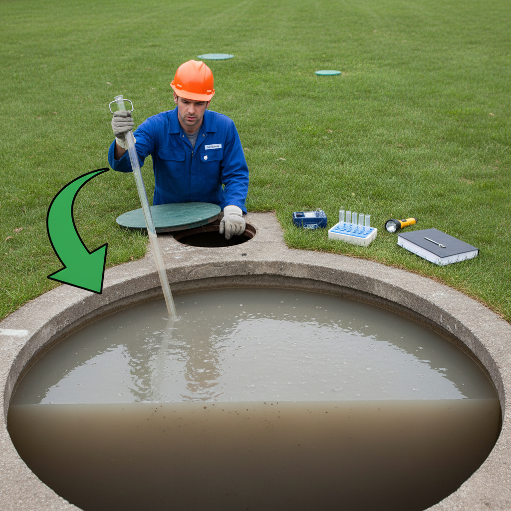 фото Что делать, если септик установлен, но вода в нём не разделяется на слои