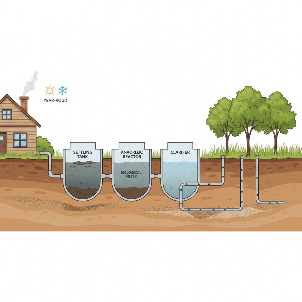 фото Как выбрать септик для дома с круглогодичным проживанием