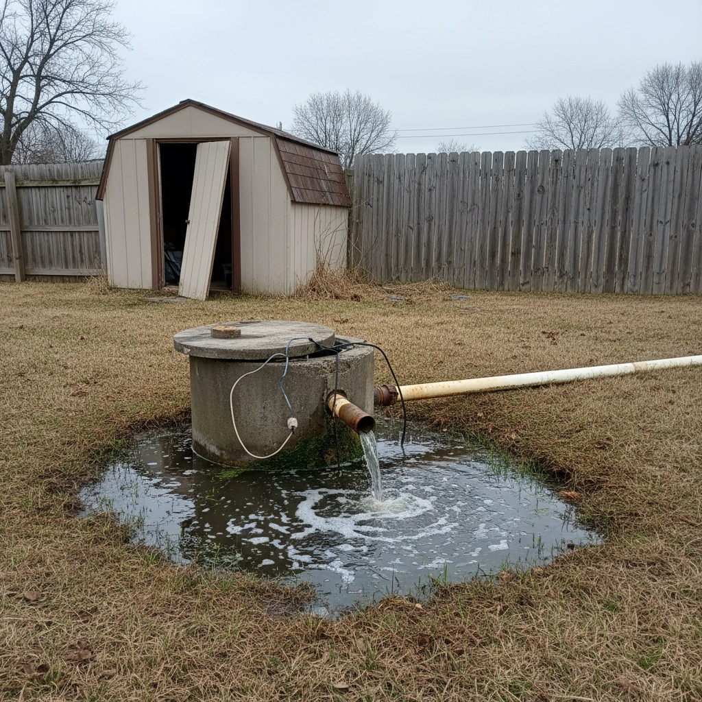 фото Как понять, что септик работает с перебоями в насосе