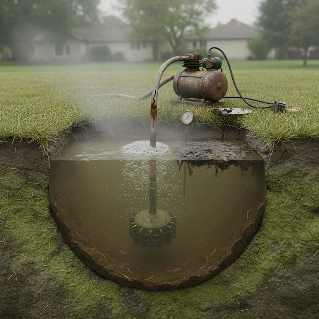 фото Как понять, что септик нуждается в замене компрессора