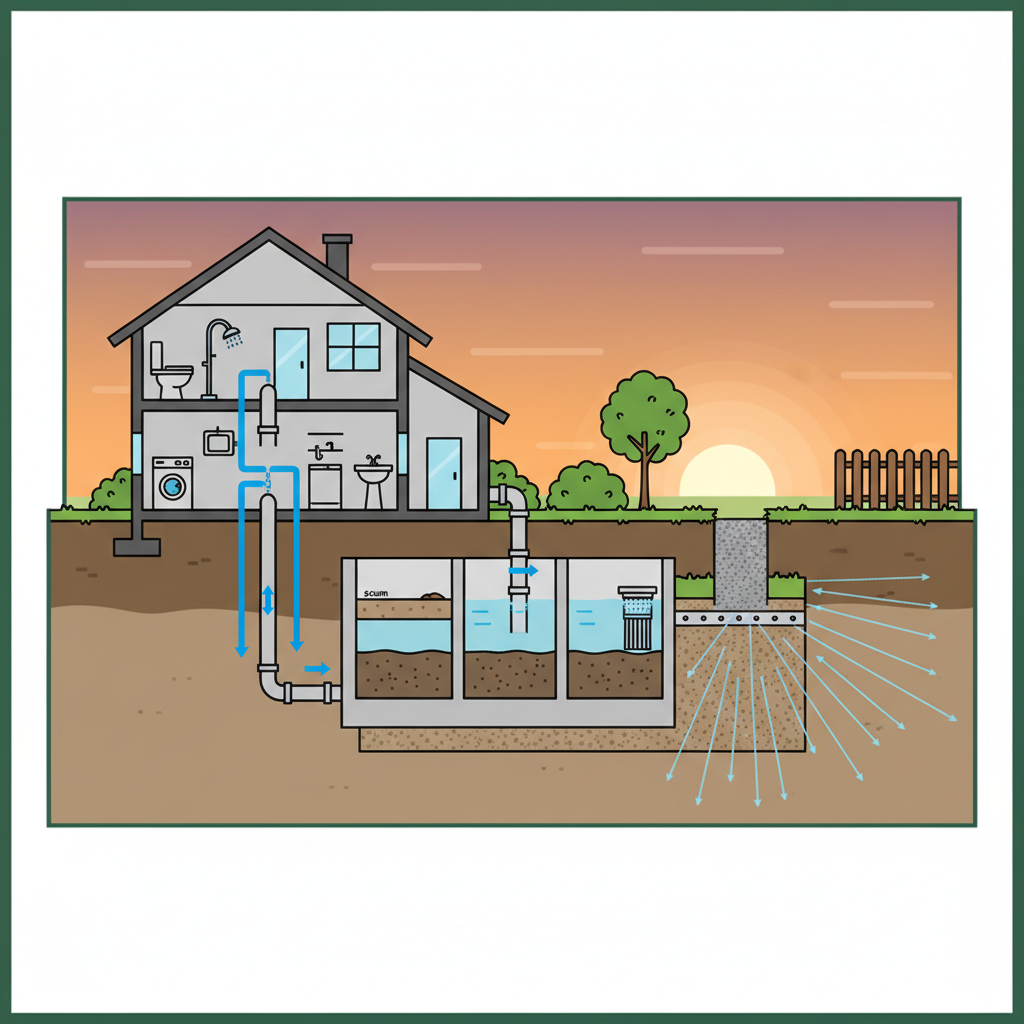 фото Как выбрать септик для дома с несколькими точками слива