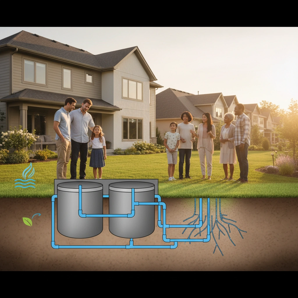 фото Как выбрать септик для дома с несколькими семьями