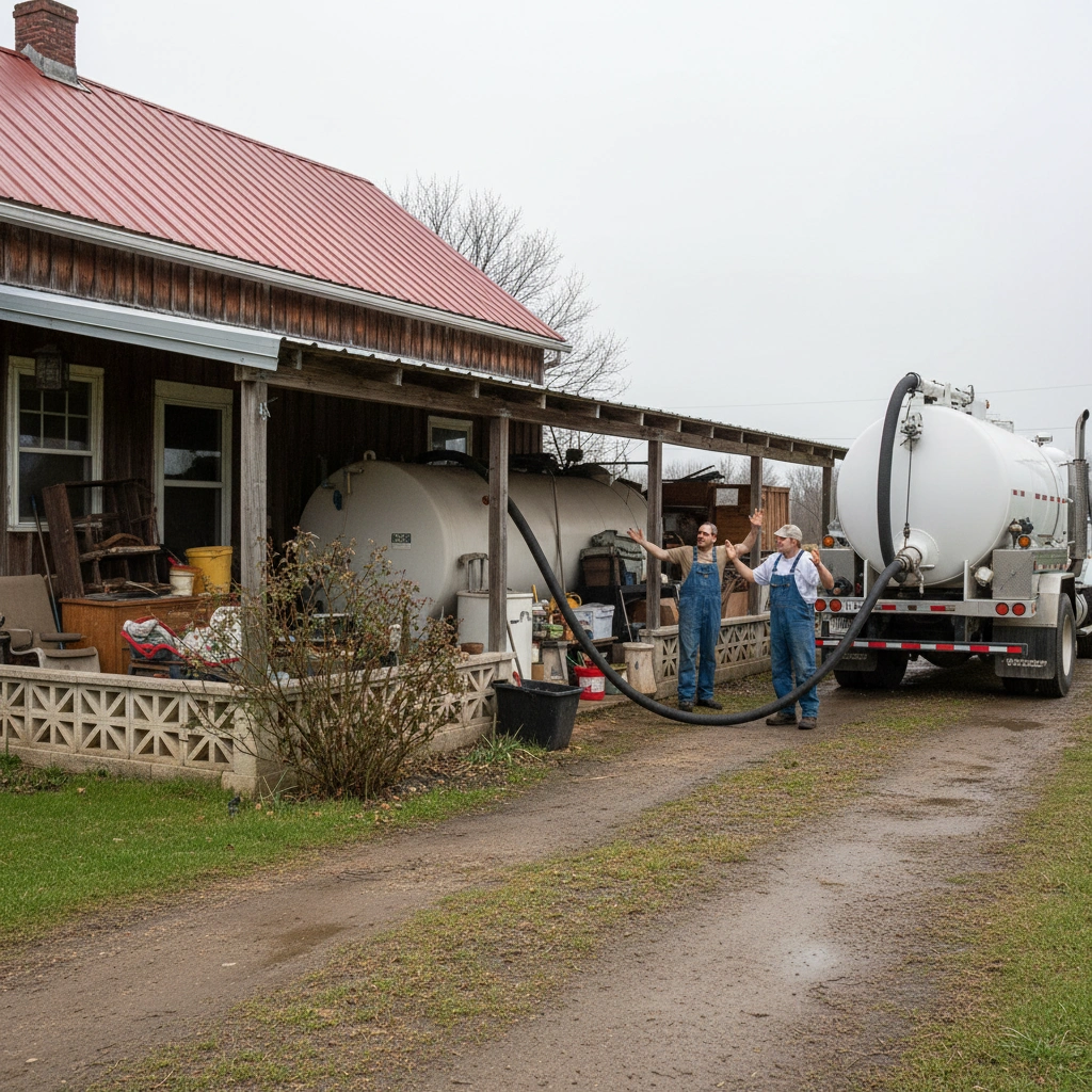 фото Почему нельзя ставить септик под навесом без возможности вызова ассенизатора