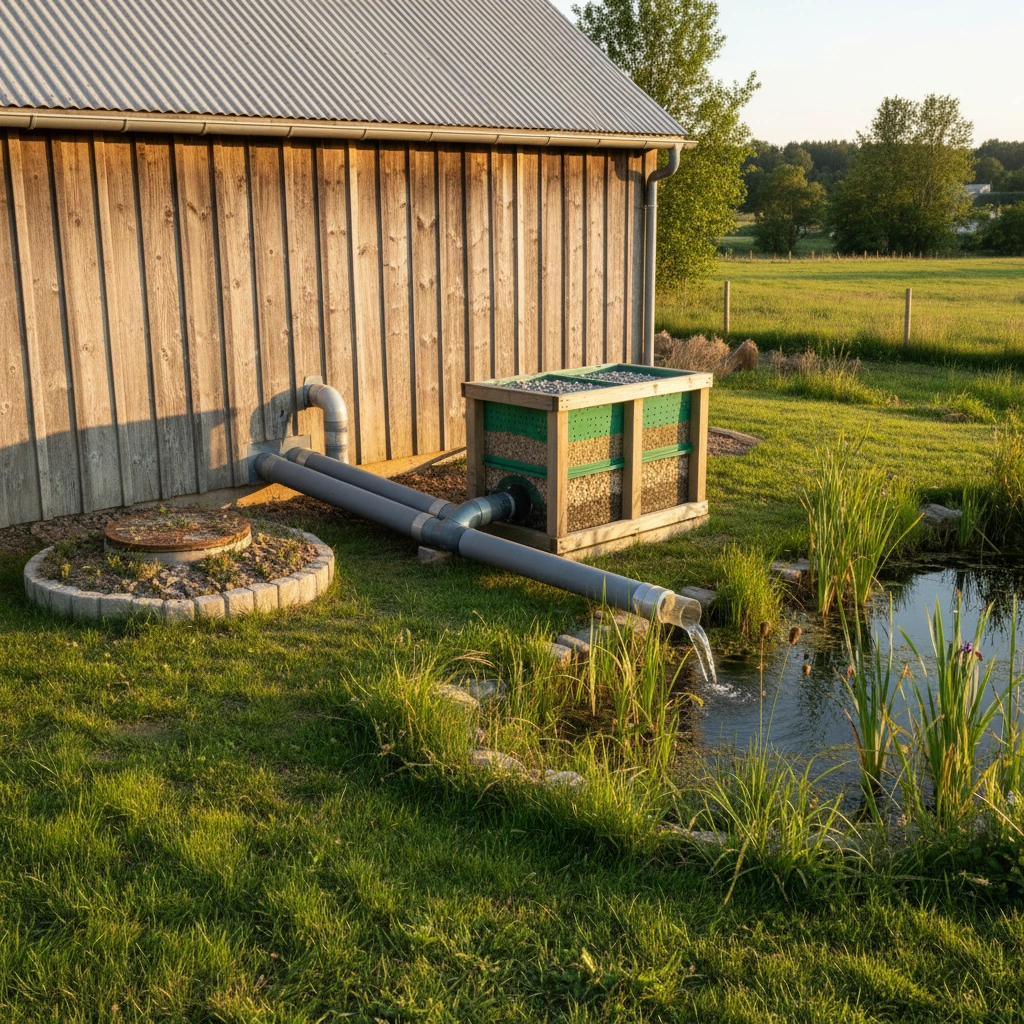 фото Септик и система утилизации отходов из душа в хозяйственной постройке: как защитить
