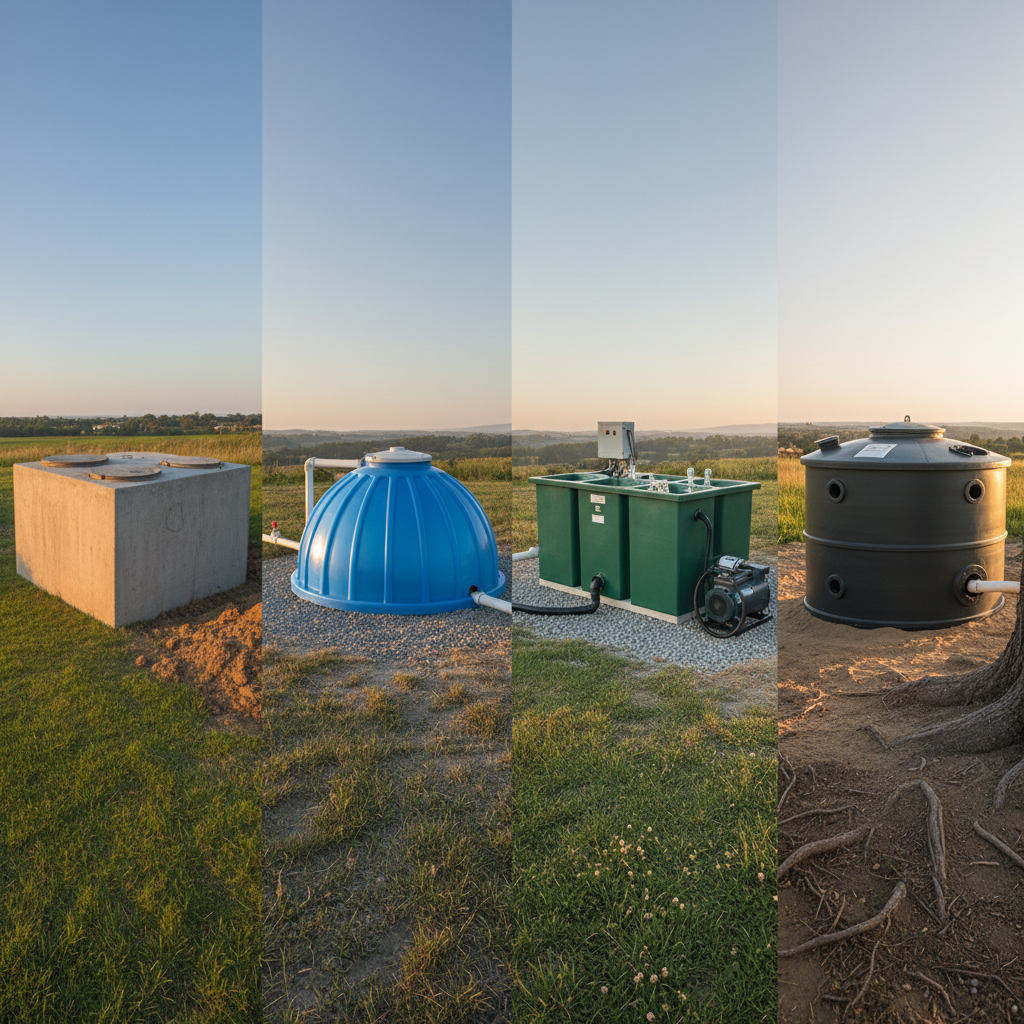 фото Типы септиков: сравнительный обзор популярных моделей