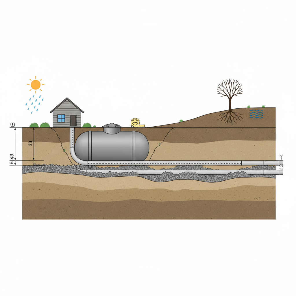 фото Глубина установки септика: от чего зависит и как рассчитать