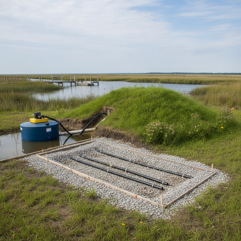 фото Септики для высокого уровня грунтовых вод: какие подходят