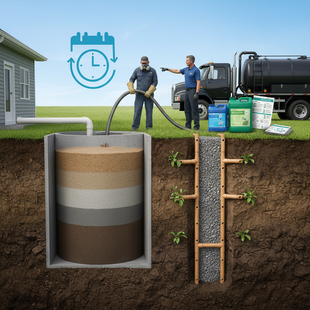 фото Чистка септика: как часто нужно делать и чем