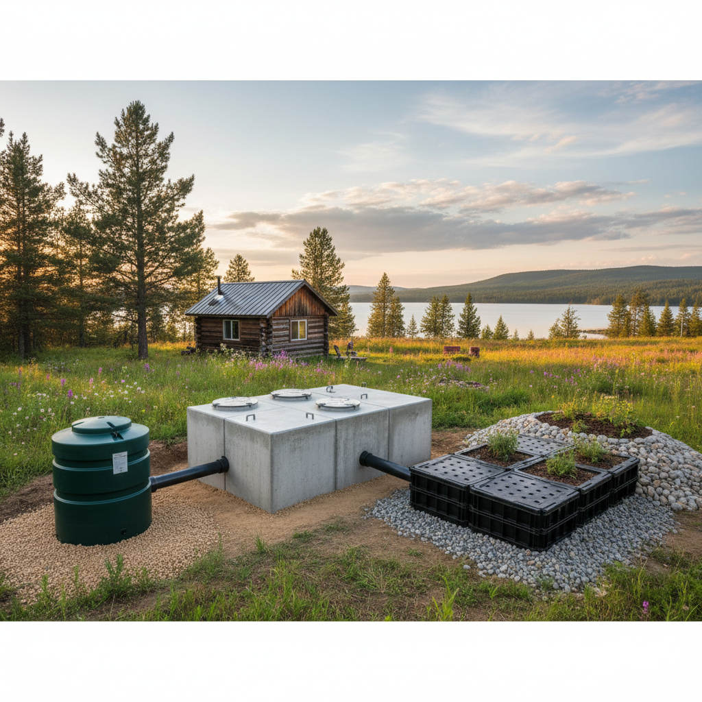 фото Септики для сезонного проживания: какие выбрать