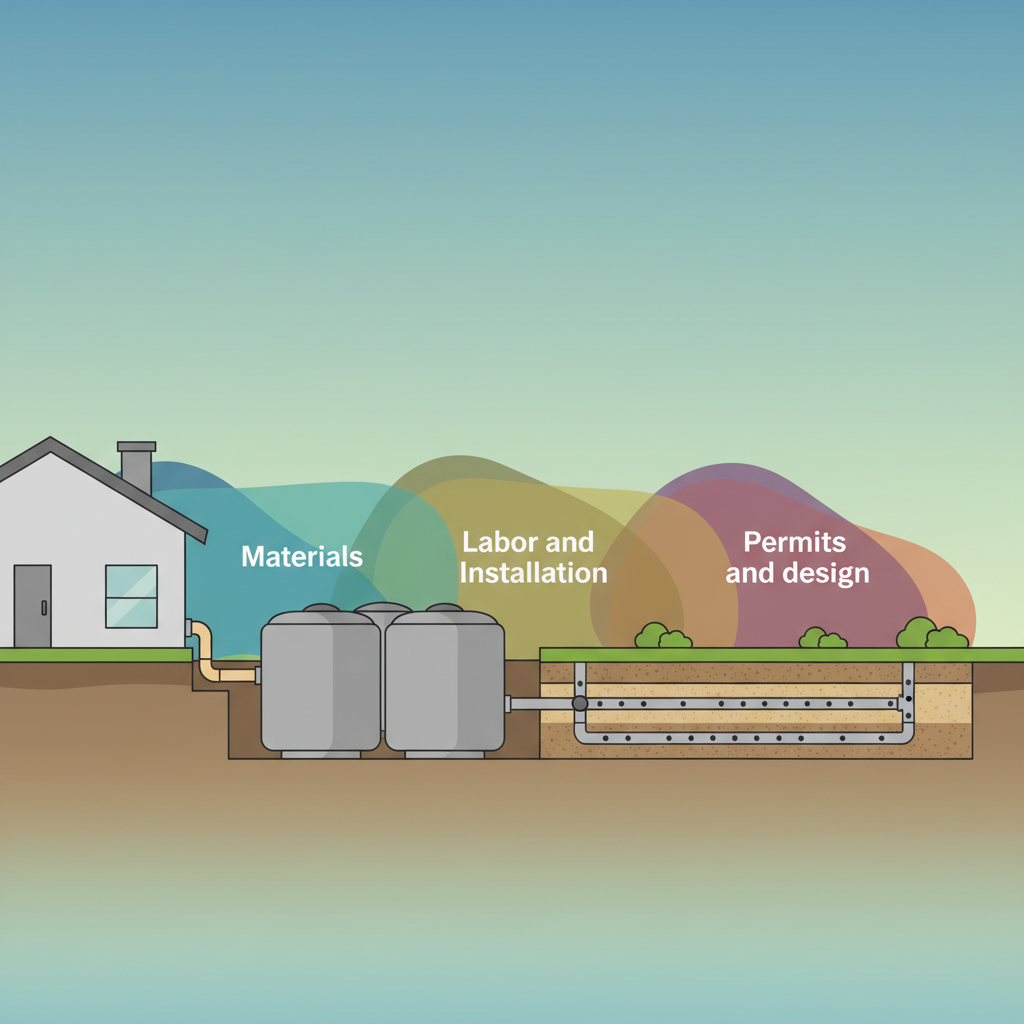 фото Стоимость септика под ключ: из чего складывается цена