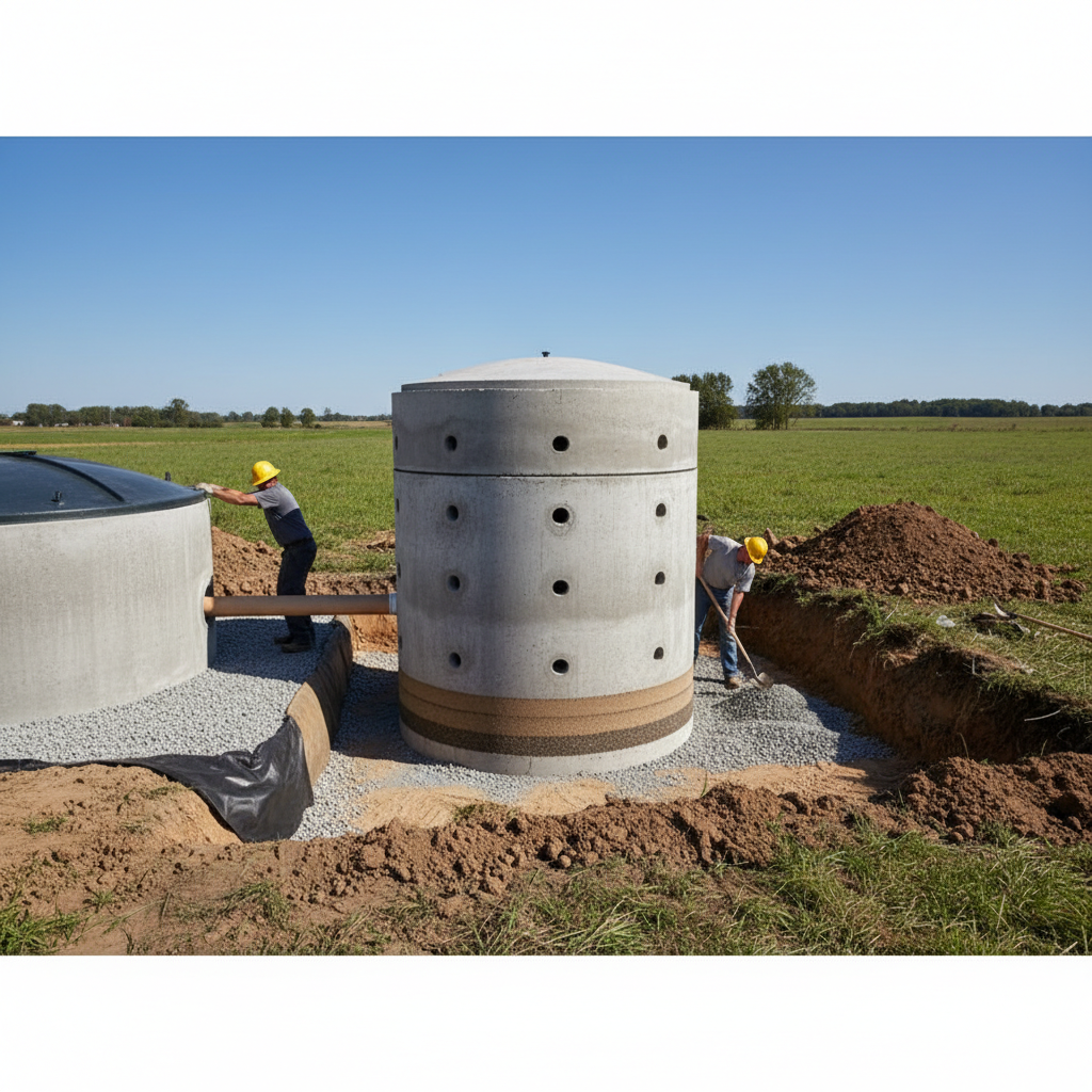 фото Фильтрующий колодец для септика: устройство и монтаж