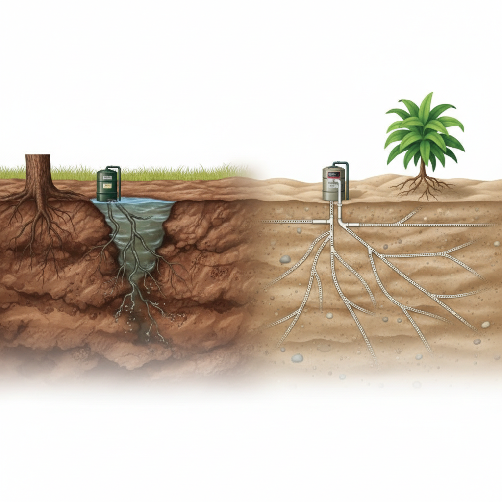 фото Влияние типа почвы на выбор септика