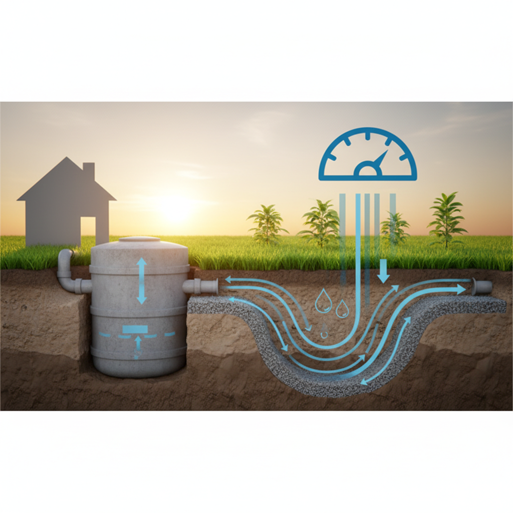 фото Производительность септика: как рассчитать потребности