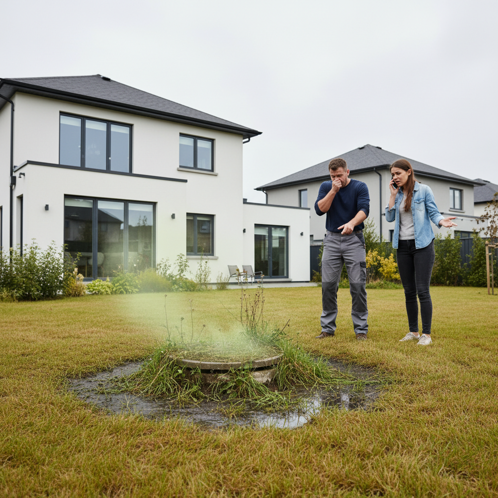 фото Запах и шум от септика: норма или проблема