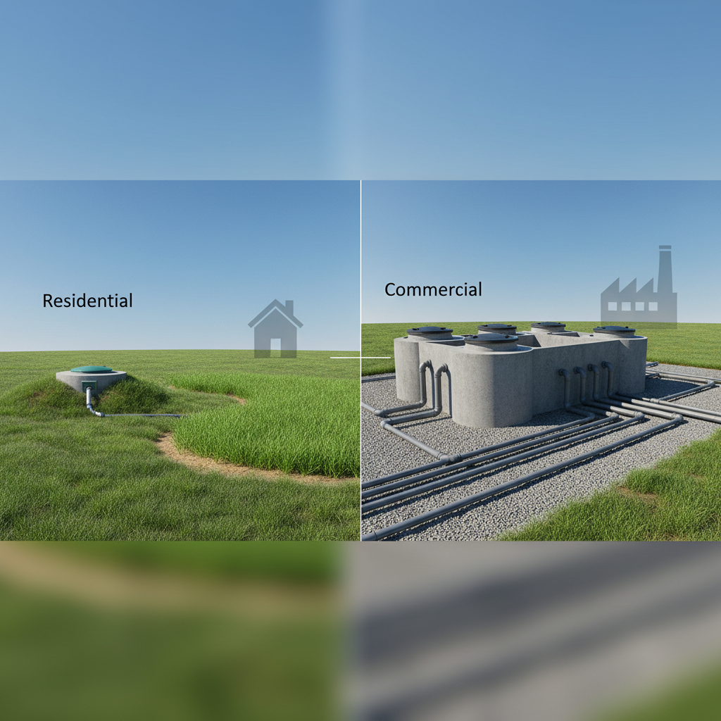 фото Коммерческие септики: отличия от бытовых