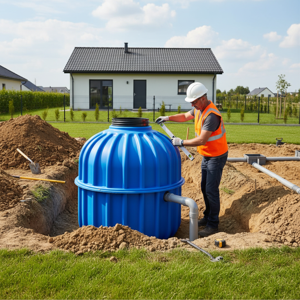 фото Контроль качества монтажа септика: на что обращать внимание