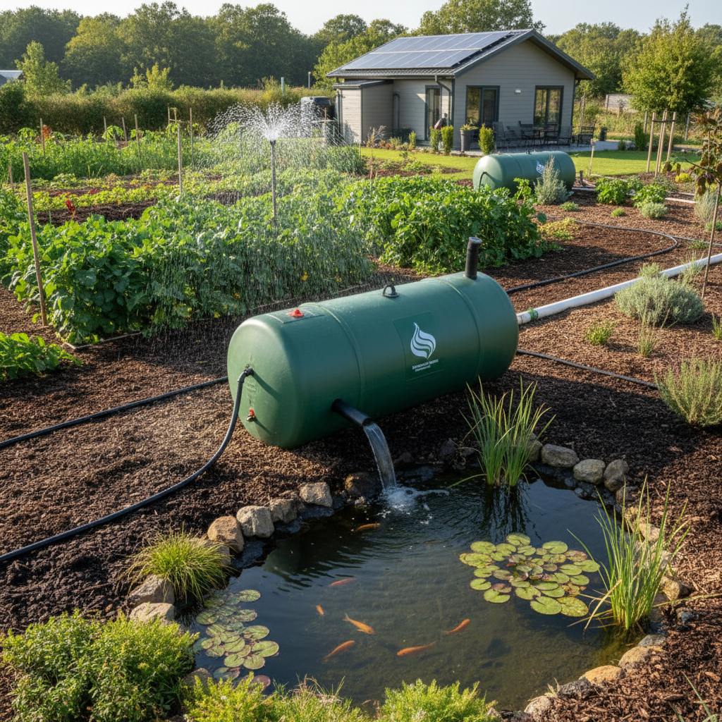фото Использование очищенной воды из септика: возможности