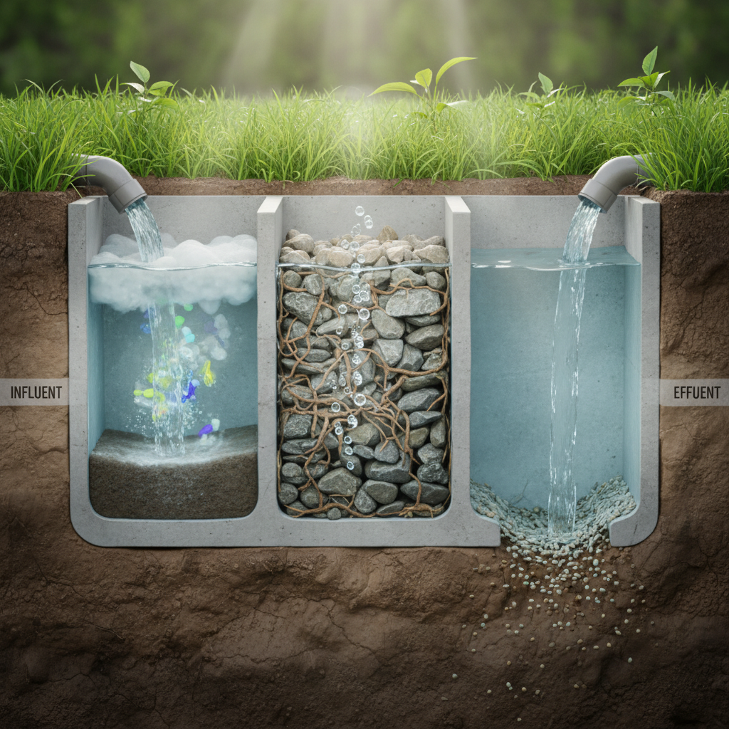 фото Очистка стоков от бытовой химии: эффективность септиков