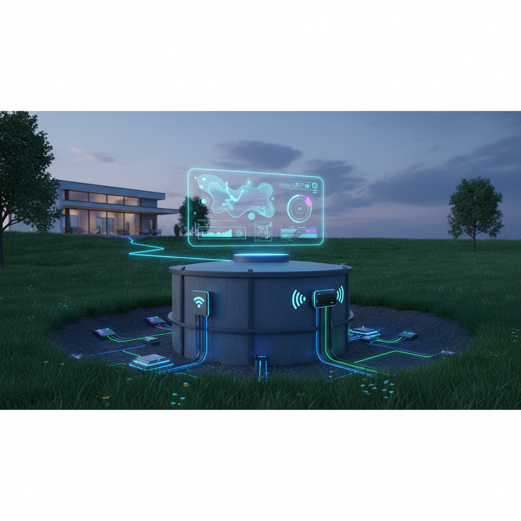 фото Септики с IoT‑управлением: удалённая диагностика и контроль