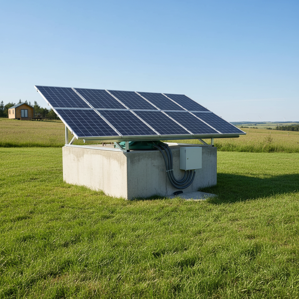 фото Солнечная энергия для септика: возможности интеграции