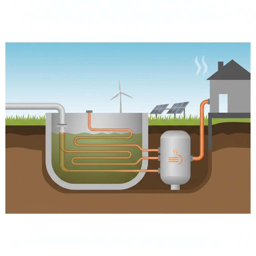 фото Септики с рекуперацией тепла: энергоэффективность