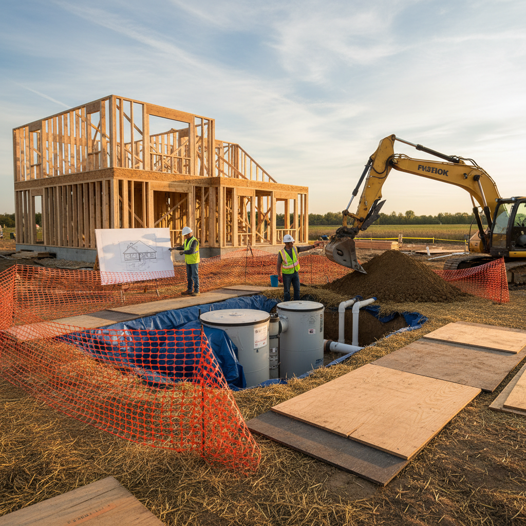 фото Как сохранить септик при строительстве дома — советы от проектировщиков