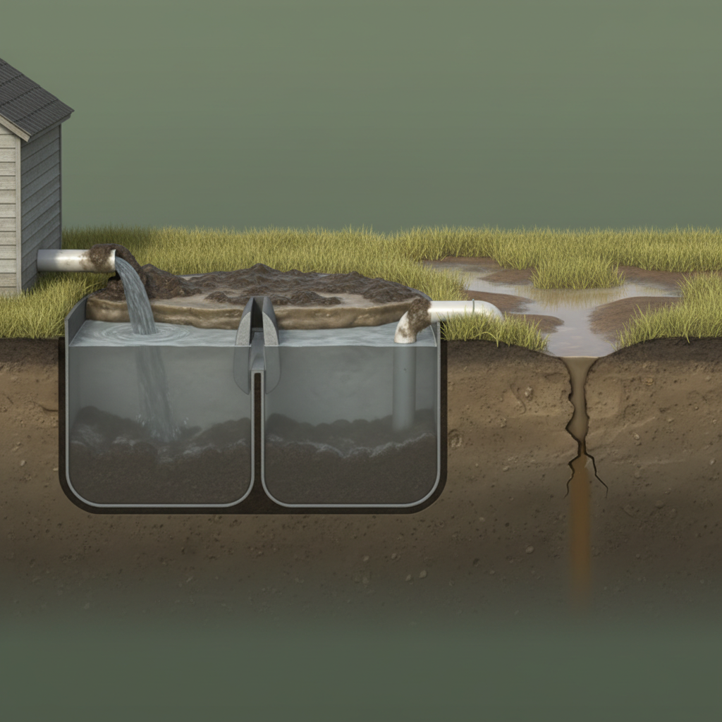 фото Как понять, что септик работает не на полную мощность