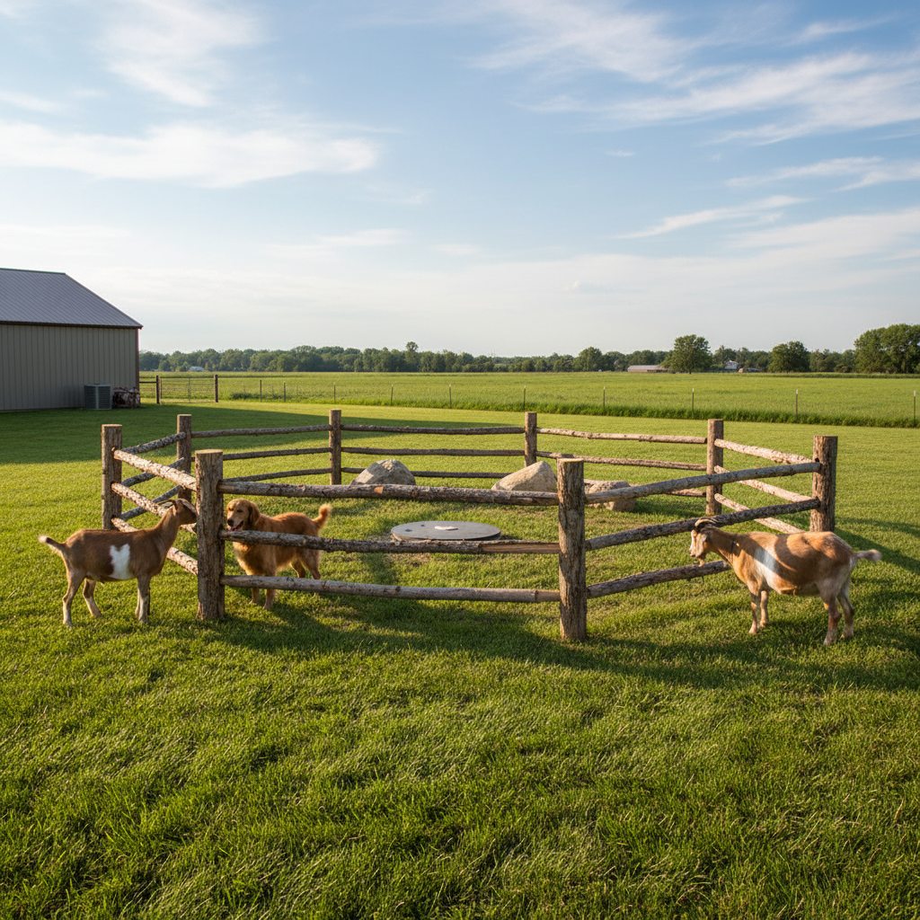 фото Септик и животные: как защитить систему от повреждений
