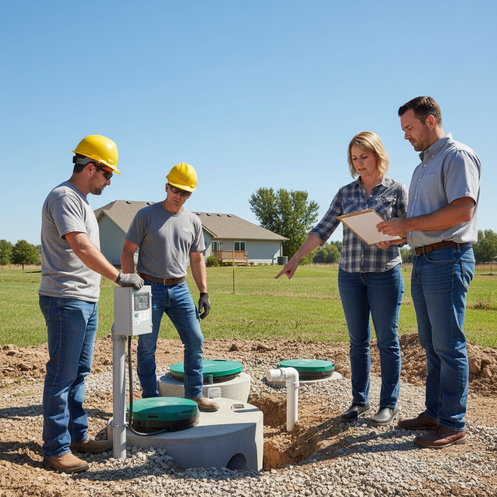 фото Почему важно делать акт приёмки после установки септика