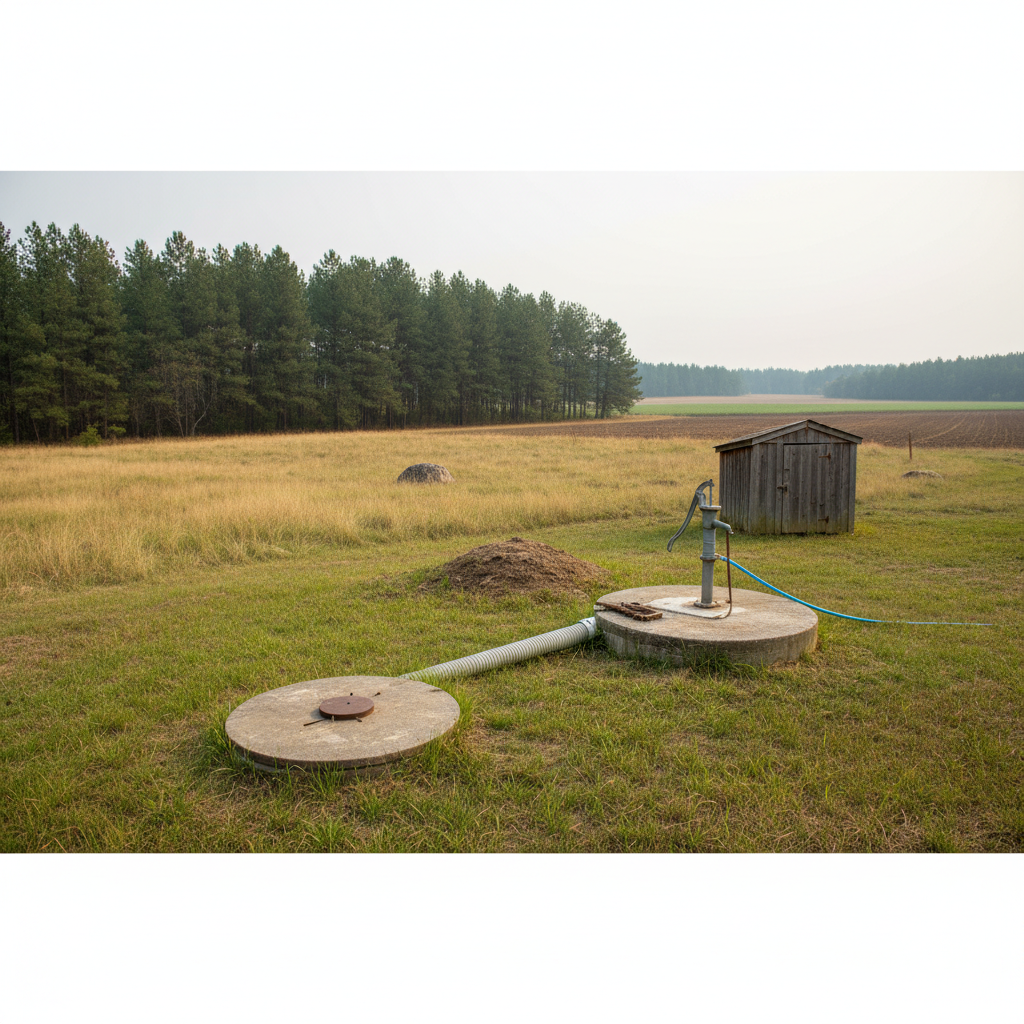 фото Септик и скважина на воду: что делать, если расстояние меньше нормы