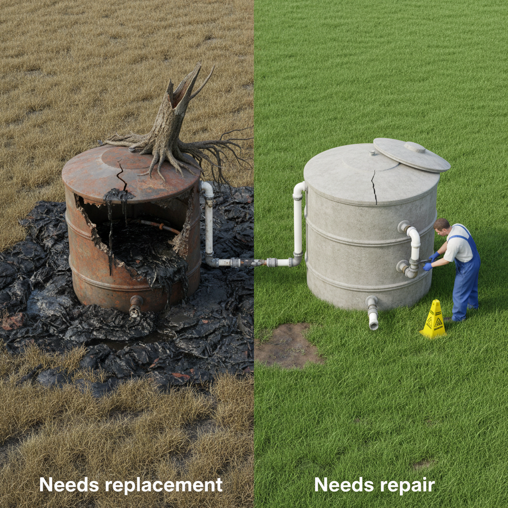 фото Как понять, что септик нуждается в замене, а не в ремонте