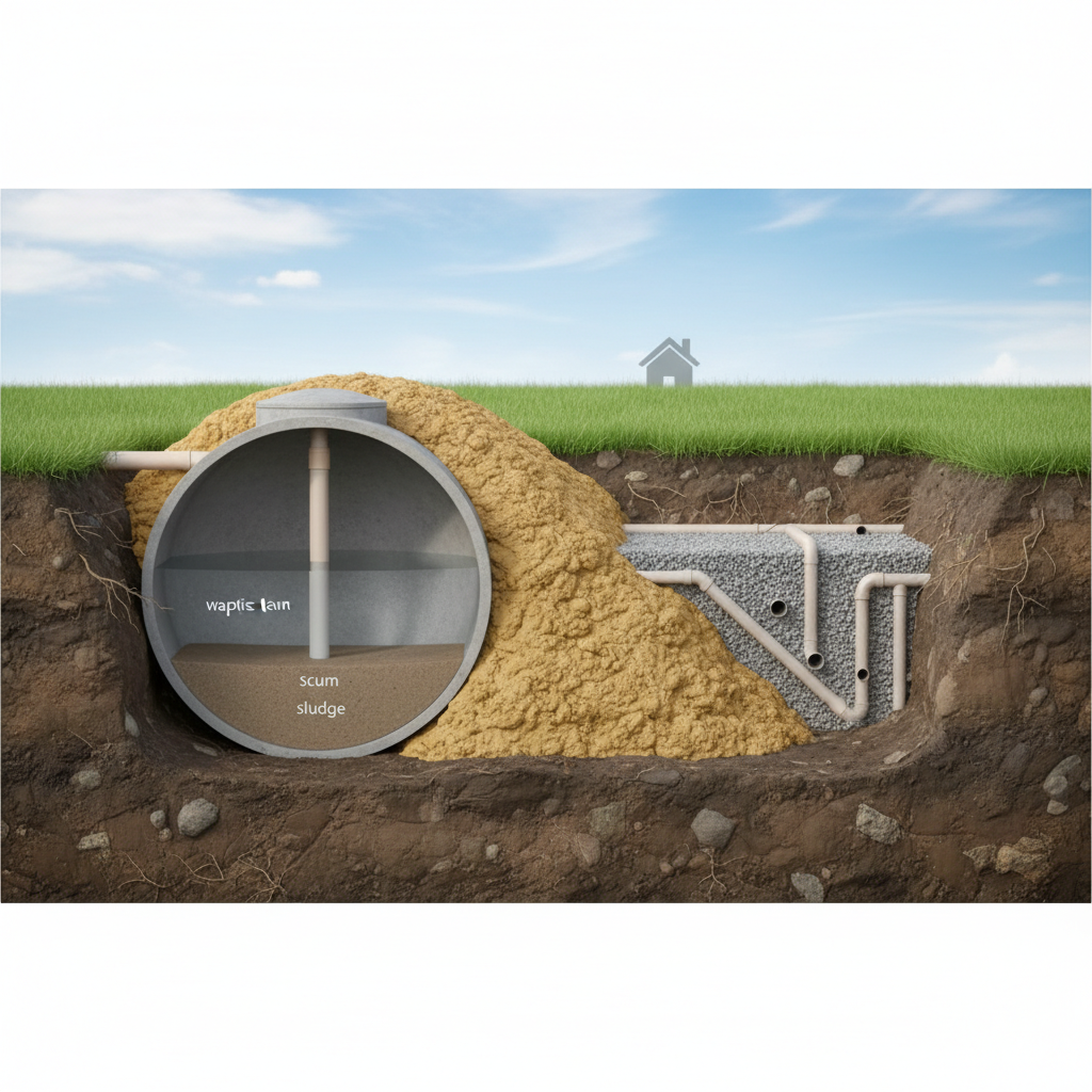 фото Септик и глиняный замок: зачем нужен и как правильно сделать