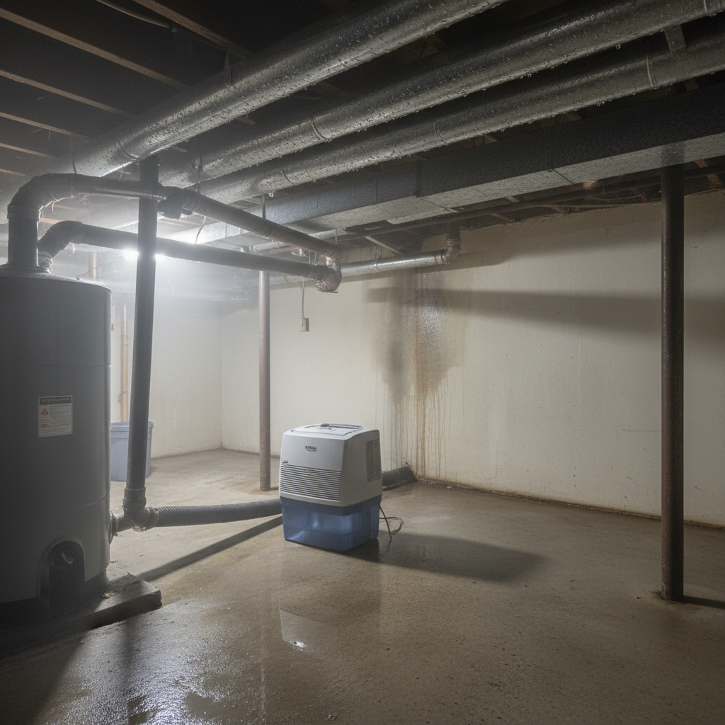 фото Что делать, если септик установлен, но в доме появился конденсат на трубах