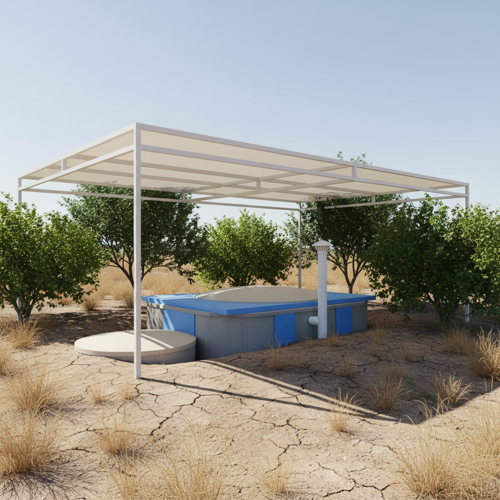 фото Как защитить септик от перегрева в жарком климате