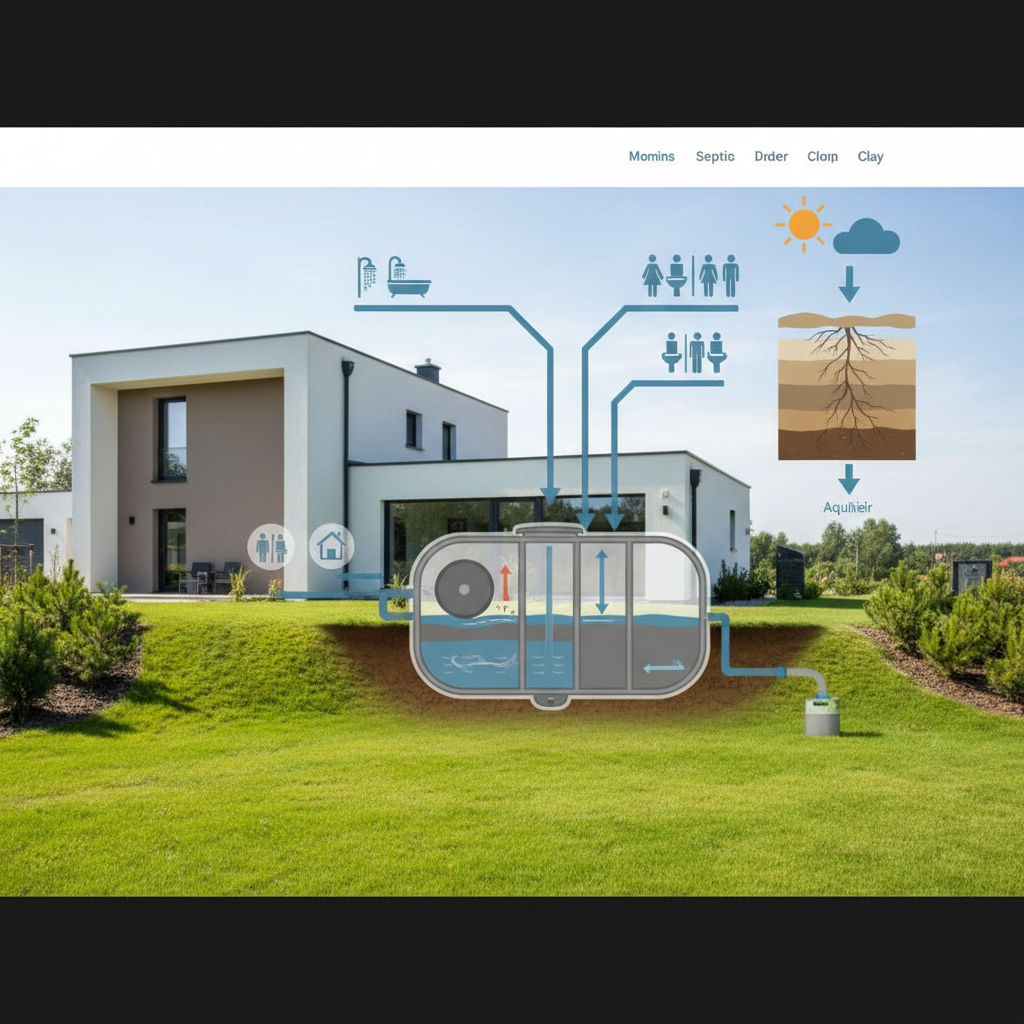 фото Как выбрать септик для дома с гостевыми ванными