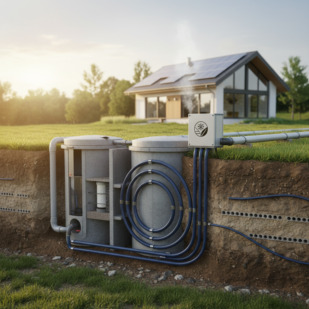 фото Септик и система рекуперации тепла: перспективы использования