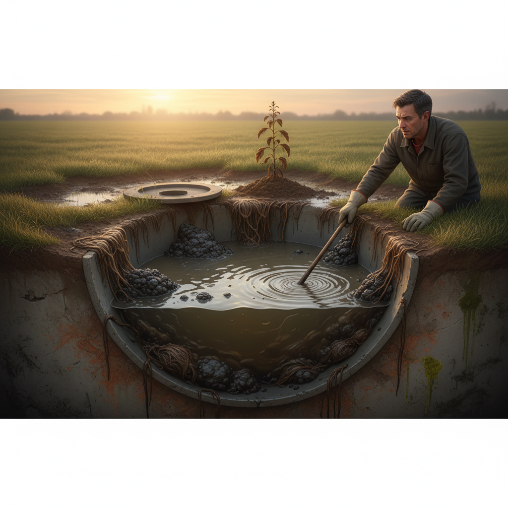 фото Как понять, что септик нуждается в биологической реанимации