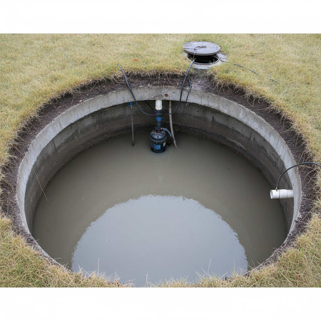 фото Что делать, если септик установлен, но вода в нём не разделяется на фракции