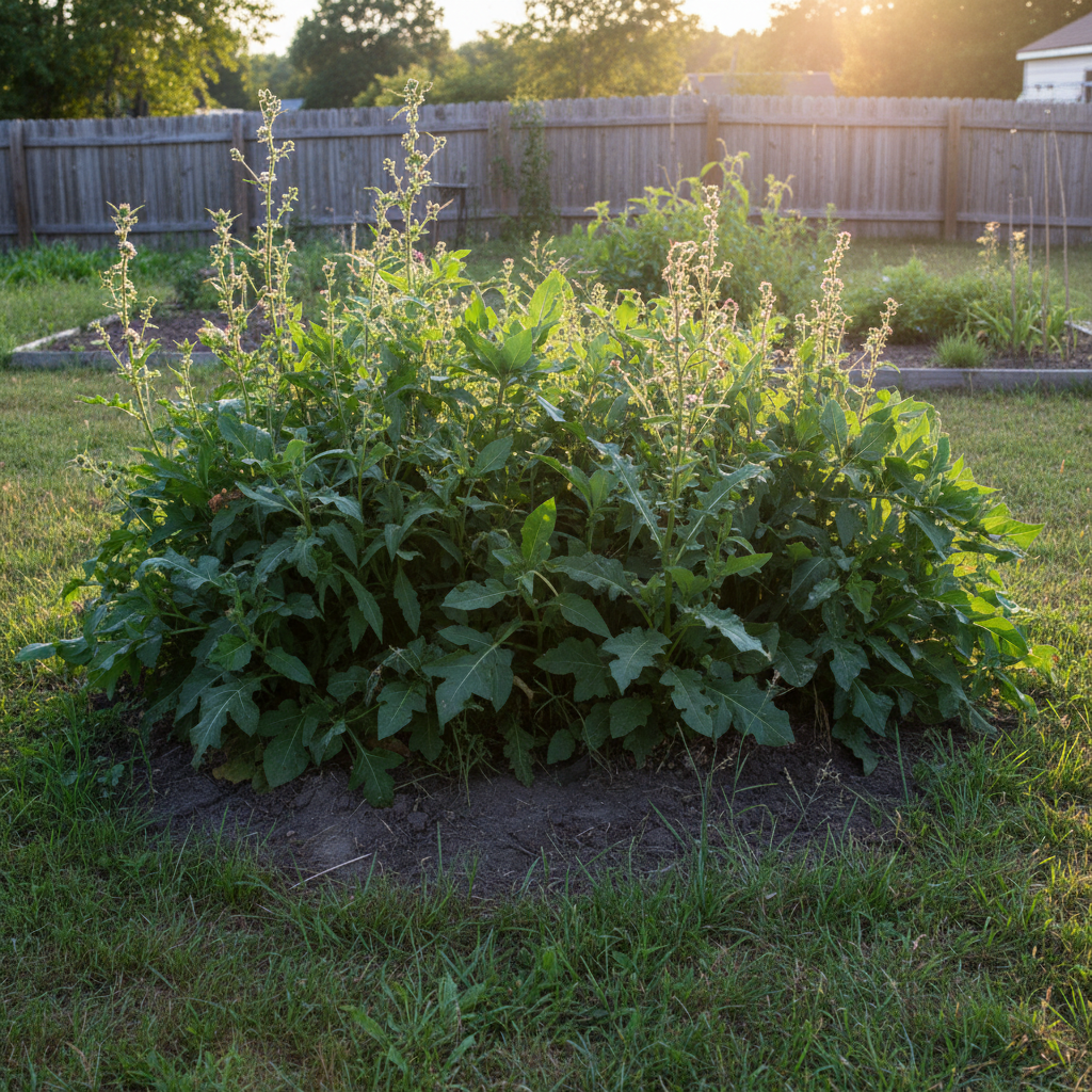 фото Как септик влияет на рост сорняков над ним