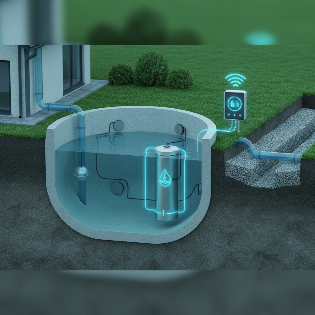 фото Септик и система умной канализации: как отслеживать уровень