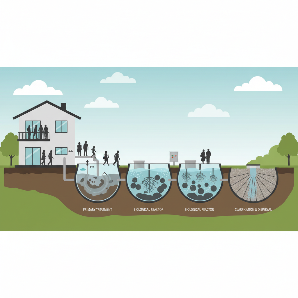 фото Как выбрать септик для дома с частой сменой жильцов