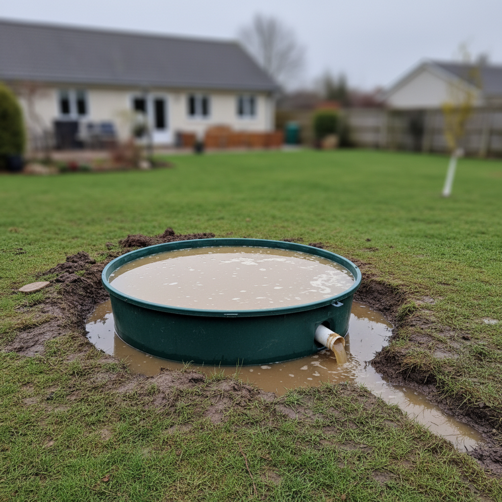 фото Что делать, если септик установлен, но вода в нём не проходит до выхода