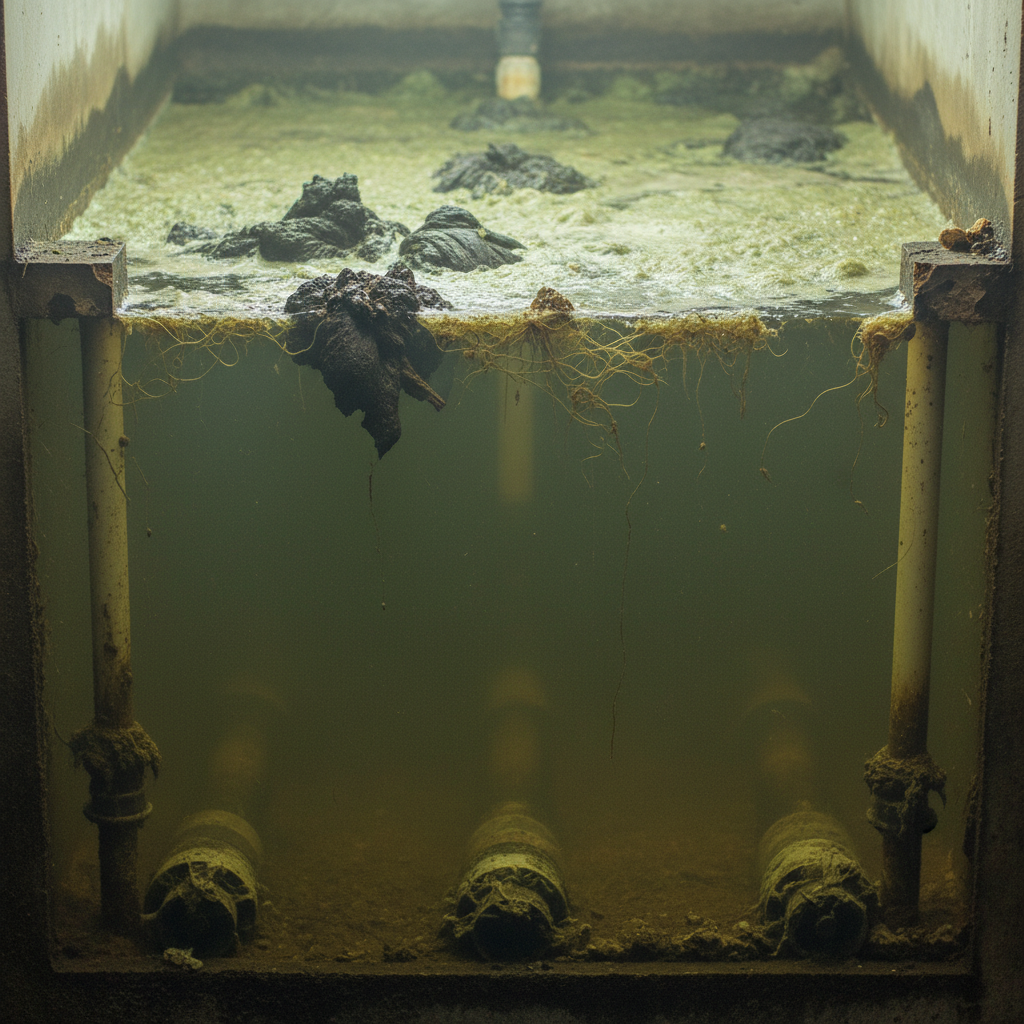 фото Как понять, что септик работает с перебоями в аэрации