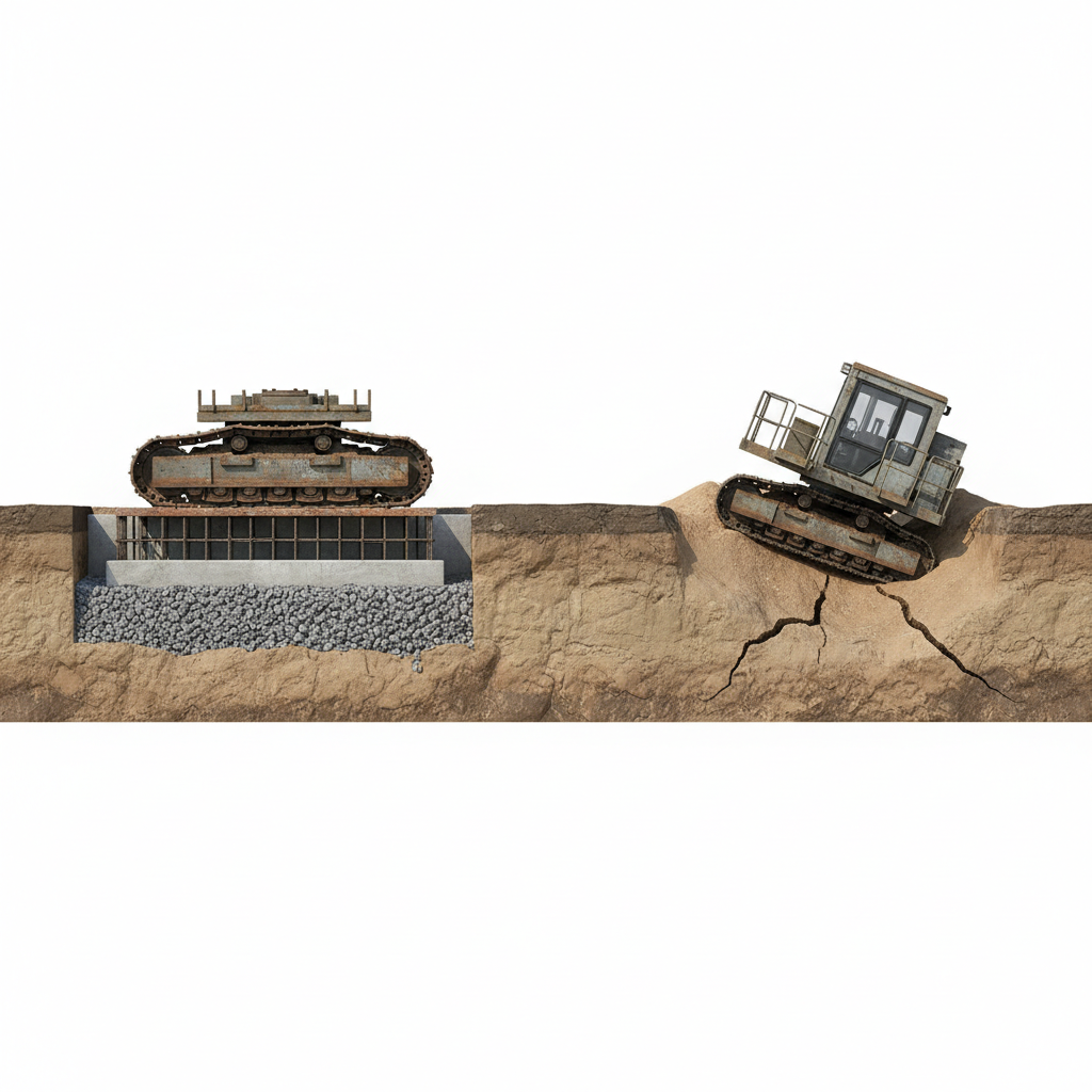 фото Почему важно учитывать нагрузку на грунт при установке